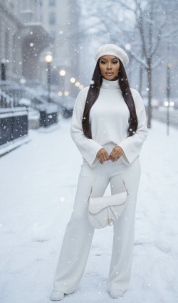 Ensemble Chic : Pull Col...