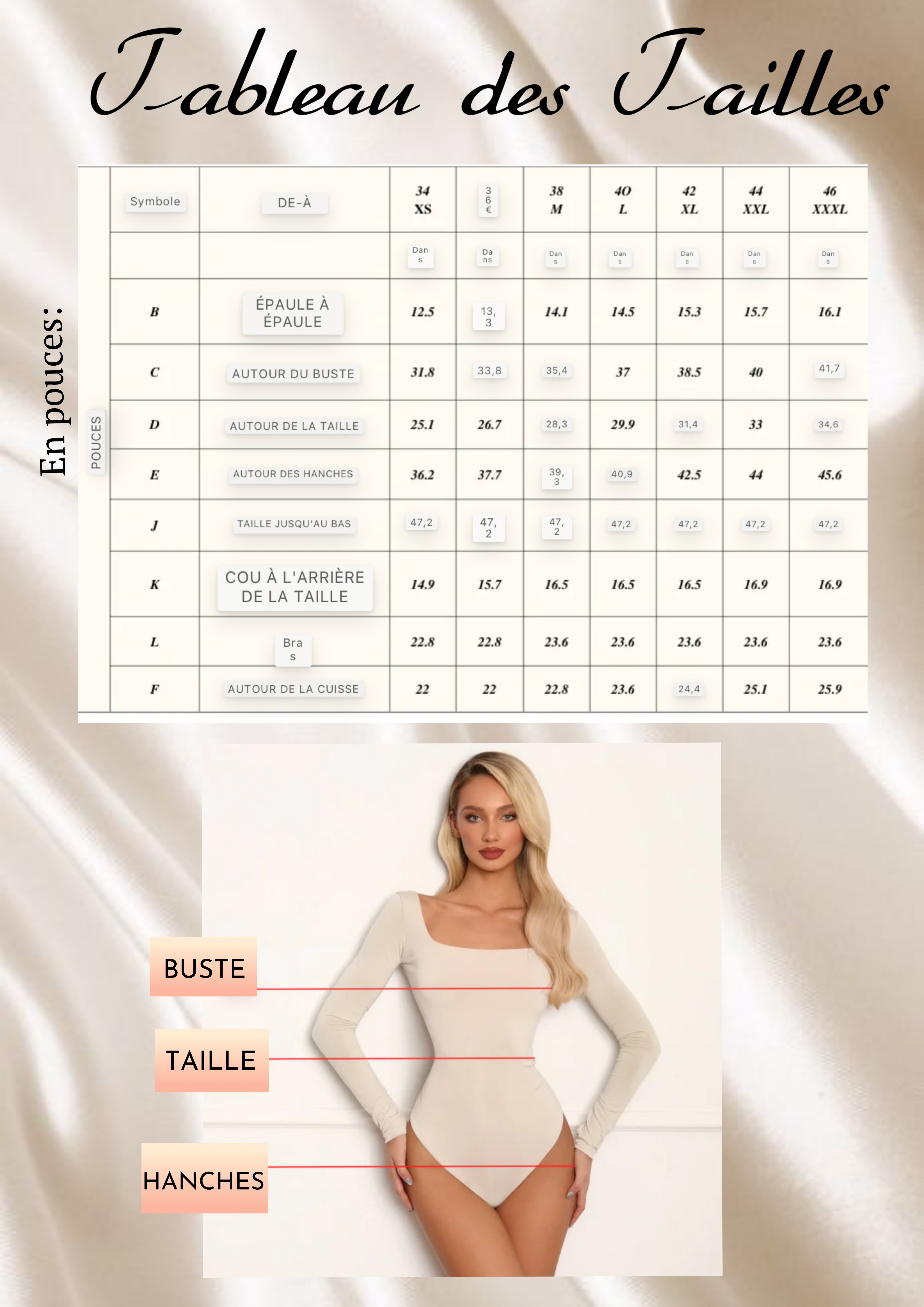 Guide de taille